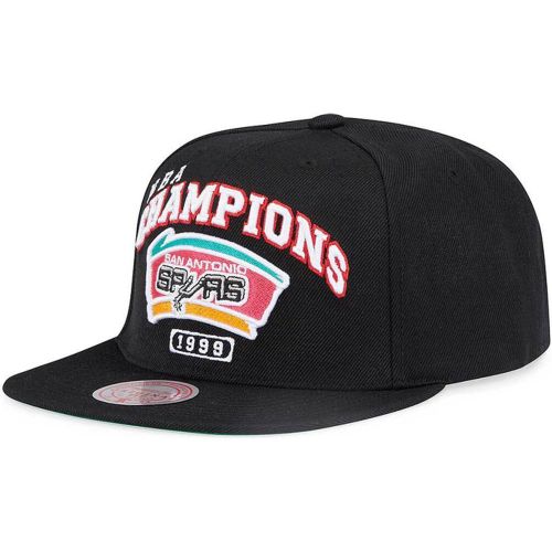 NBA San Antonio Spurs 1999 Champions Snapback Cappello Nero - Mitchell And Ness - Modalova
