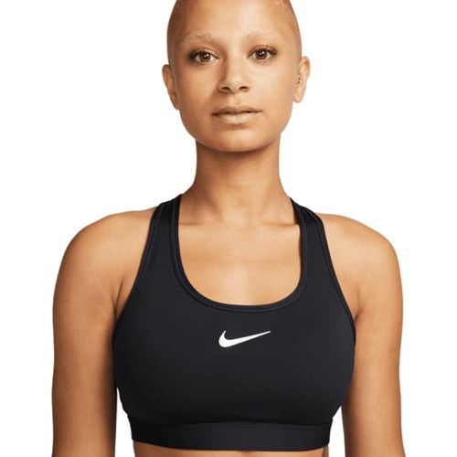 SWOOSH MEDIUM SUPPORT SPORT BRA, nero/bianco - Nike - Modalova