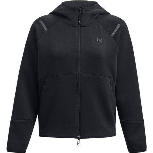 Unstoppable Fleece Giacca Con Cappuccio Donna Nero C001 - Under Armour - Modalova
