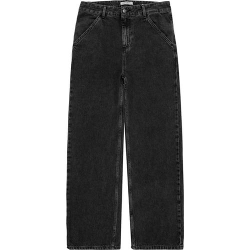 W' Simple pant women, nero 	heavy stone wash - Carhartt WIP - Modalova