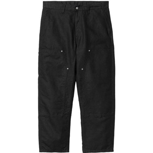 Walter Double Knee Pantalone In Tuta Nero - Carhartt WIP - Modalova