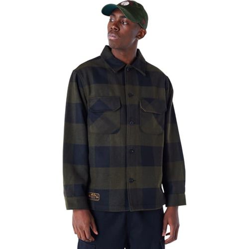 NE BRANDED PLAID SHACKET JACKET - new era - Modalova