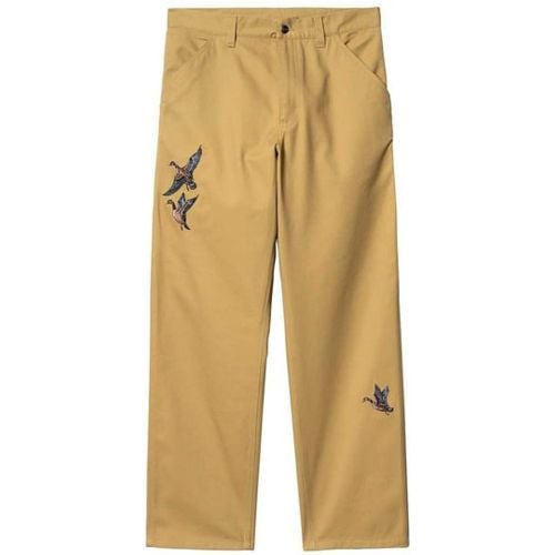 Ducks Single Knee Pantalone In Tuta Marrone - Carhartt WIP - Modalova