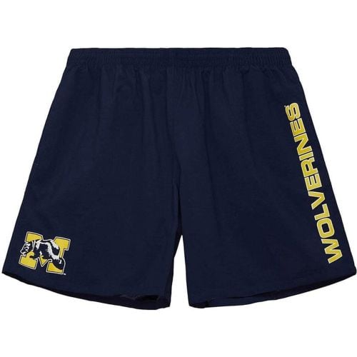 Ncaa Mw Heritage Pantaloncini Blu - Mitchell And Ness - Modalova