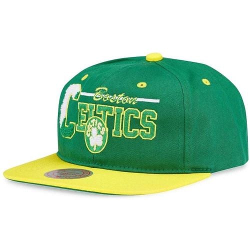 Boston Celtics NBA Bc H V Snapback Cappello Verde - Mitchell And Ness - Modalova