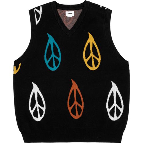 Obey Cappotto Nero - Obey - Modalova