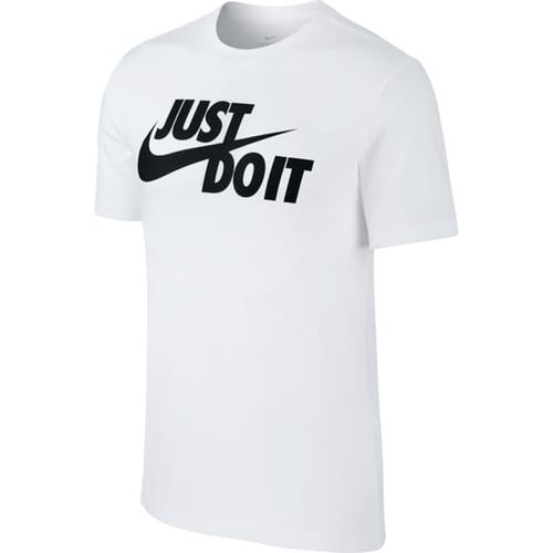 Just Do It Swoosh t-shirt, bianco/nero - Nike - Modalova