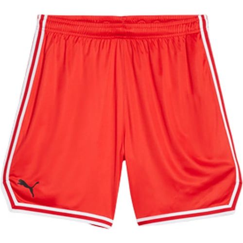 Hoops Team Game Short Kids, rosso - Puma - Modalova