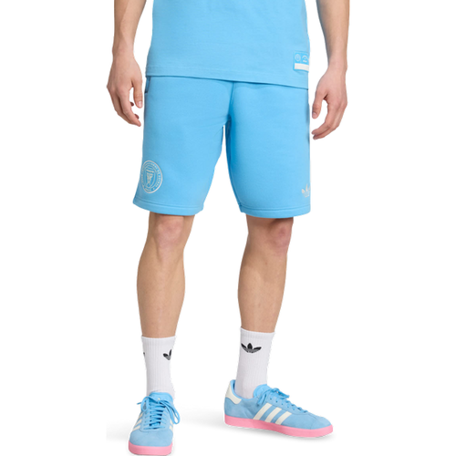 Inter Miami Cf Originals Shorts - Shorts, Bleu - Taille S - Jersey de coton - Adidas - Modalova