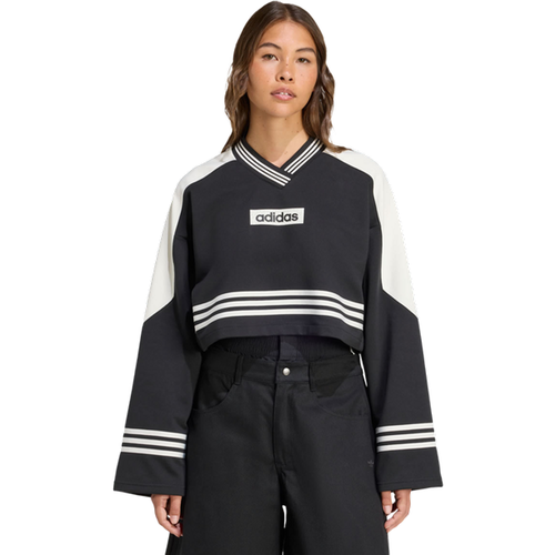 Blocking Sweatshirt - Sweats, Noir - Taille 40 - Jersey de coton - Adidas - Modalova