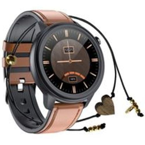 Smartwatch Bluetooth 4.2 Herren Uhr 7 Zifferblattdesigns Schwarz - Fashion24 DE - Modalova