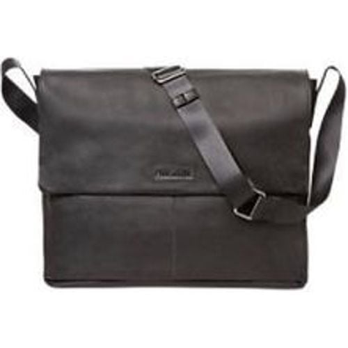 PRIDE AND SOUL Urban Schultertasche 38 x 8 x 30 cm Leder Schwarz - Pride & Soul - Modalova