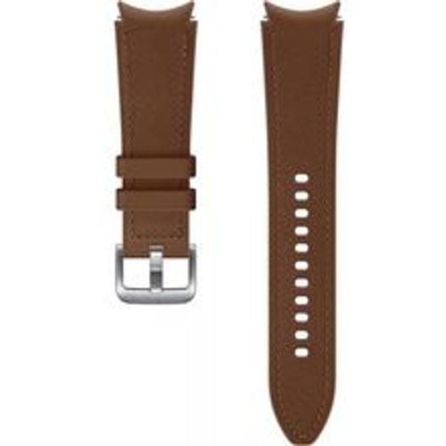 Hybrid Leather Band ET-SHR89LAEGEU 20mm M/L brown - Samsung - Modalova