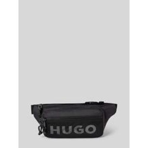 Bauchtasche mit Label-Print Modell 'Hans' - HUGO - Modalova