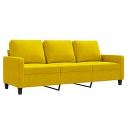 Sitzer-Sofa Gelb 180 cm Samt - VIDAXL - Modalova