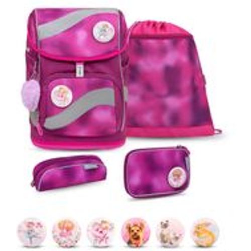 Rucksack Smarty ergonomisches Schulranzen Set 5-t. Shiny Pink Tasche - Belmil - Modalova