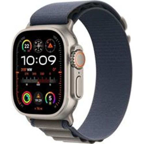 Watch Ultra 2 (2023) GPS + Cellular 49 mm - Titan Titan Natur - Alpine loop Blau - Apple - Modalova