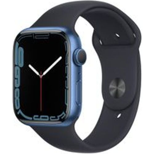 Watch Series 7 (2021) GPS + Cellular 45 mm - Aluminium - Sportarmband Schwarz - Apple - Modalova