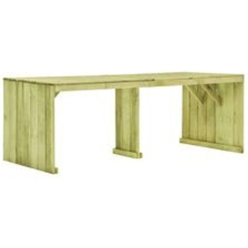 Gartentisch 220x101,5x80 cm Kiefernholz Imprägniert - VIDAXL - Modalova