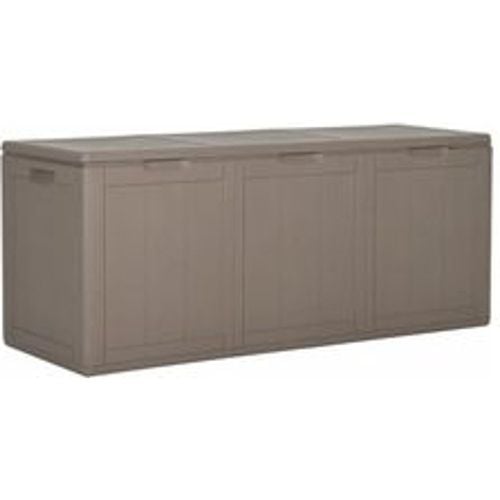 Garten-Aufbewahrungsbox 270 l Braun pp Rattan - VIDAXL - Modalova