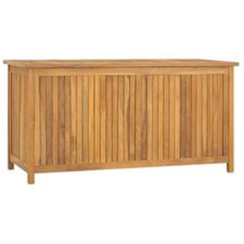 Gartenbox 114x50x58 cm Massivholz Teak - VIDAXL - Modalova