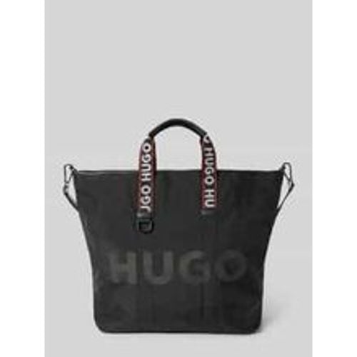 Tote Bag mit Label-Print Modell 'Quentyn' - HUGO - Modalova