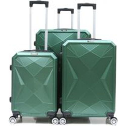 Reisekoffer ABS-03 Koffer 3-teilig Hartschale Trolley Set Kofferset Handgepäck Gepäck Reisetasche - Fashion24 DE - Modalova