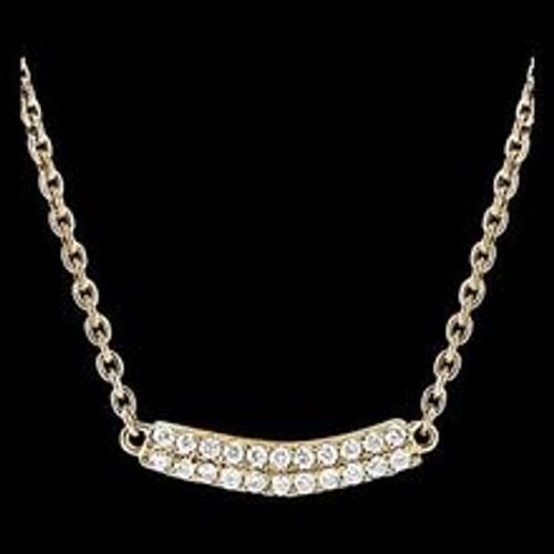 Edenly Halskette FraÃ®cheur - Isla - 18 Karat Gelbgold und Diamanten - Fashion24 DE - Modalova