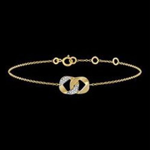 Edenly Armband Auge des Orients - Lia - Gelbgold, 18 Karat, mit Diamanten - Fashion24 DE - Modalova