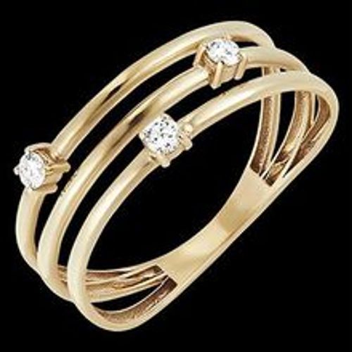 Edenly Ring Frische - Orion - Gelbgold, 18 Karat, mit Diamanten - Fashion24 DE - Modalova