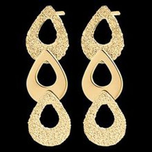 Edenly Ohrstecker Frische - Trio Pira - 18 Karat Gelbgold - Fashion24 DE - Modalova