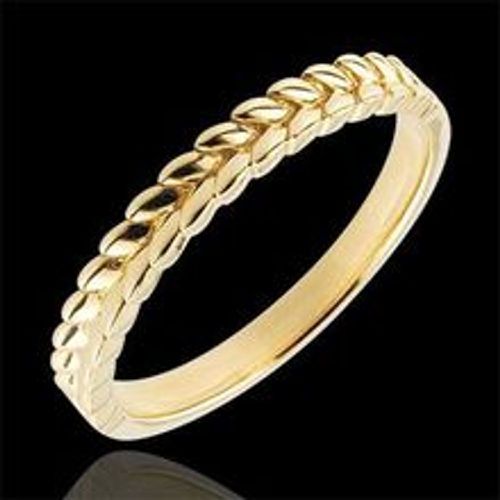 Edenly Ring Verzauberter Garten - Flechtwerk - Gelbgold - 9 Karat - Fashion24 DE - Modalova