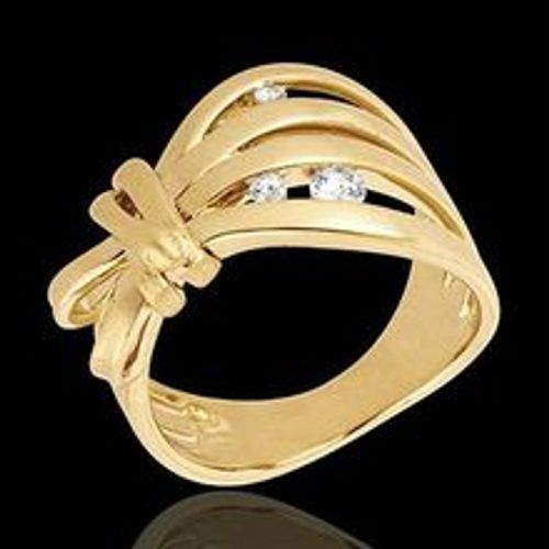 Edenly Ring Spaziergang der Sinne - Camouflage - Gelbgold - Fashion24 DE - Modalova