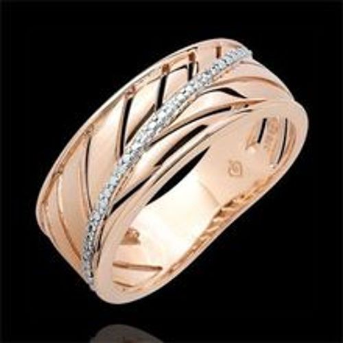 Edenly Ring Palme - 750er RosÃ©gold und Diamanten - Fashion24 DE - Modalova