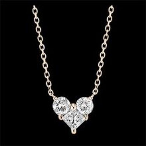 Edenly Halskette Kostbares Geheimnis - Lovely - RosÃ©gold, 9 Karat, mit Diamant - Fashion24 DE - Modalova