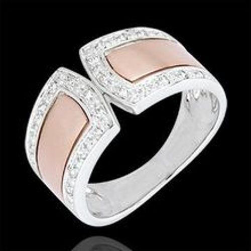 Edenly Ring Unendlichkeit - Kaiserlich - RosÃ©gold, WeiÃŸgold und Diamanten - Fashion24 DE - Modalova