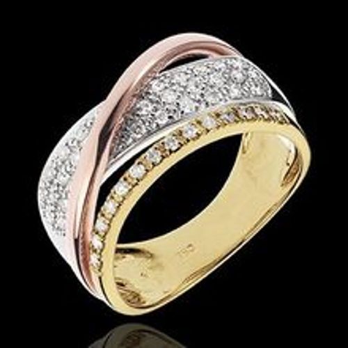 Edenly Ring Royal Saturn - Zweierlei Gold - Fashion24 DE - Modalova