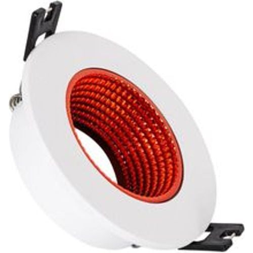 Downlight-Ring Rund Schwenkbar Farbig für LED-Glühbirnen GU10 / GU5.3 Schnitt Ø80 mm Rot - Fashion24 DE - Modalova