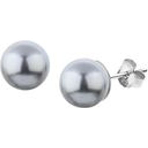 Ohrringe Basic Synthetische Perle 925 Silber (Farbe: ) - NENALINA - Modalova