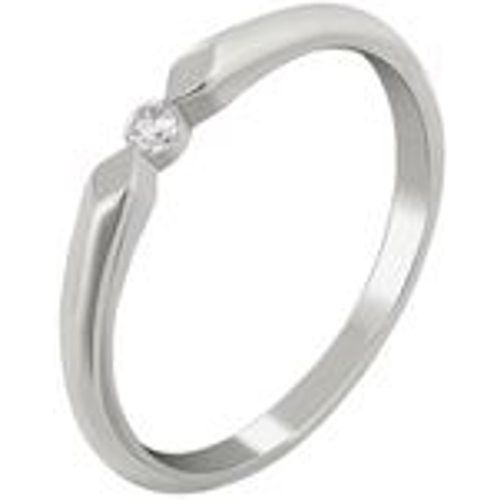 Ring 925/- Sterling Silber Zirkonia Glänzend (Größe: 060 (19,1)) - CAI - Modalova