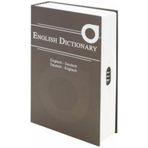Buchtresor English Dictionary, Geldversteck, Zahlenschloss, 23,5 x 15,5 x 5,5 cm, Braun - HMF - Fashion24 DE - Modalova