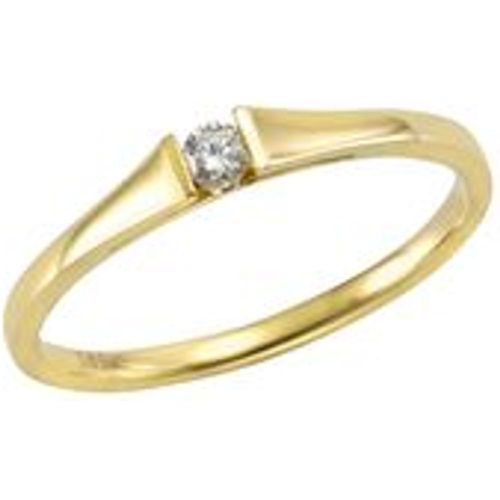 Ring 585 Gold Brillant 0,08ct - OROLINO - Modalova