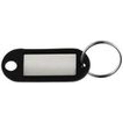 Schlüsselanhänger 52 x 21 x 3 mm (b x h x t) Kunststoff schwarz 10 St./Pack - Alco - Modalova