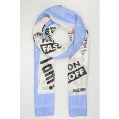 Moschino Damen Schal, hellblau, Gr - Moschino - Modalova