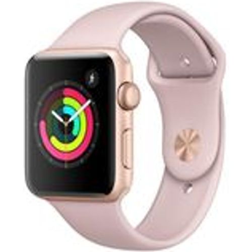 Watch Series 3 (2017) GPS 42 mm - Aluminium Rosé - Sportarmband Rosé - Apple - Modalova