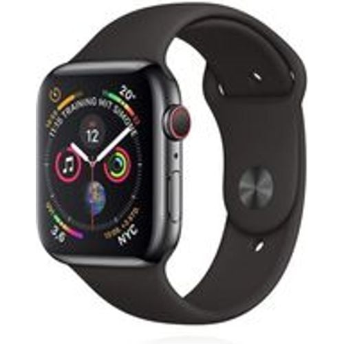 Watch Series 4 (2018) GPS + Cellular 44 mm - Rostfreier Stahl Space - Sportarmband - Apple - Modalova