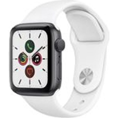 Watch Series 5 (2019) GPS + Cellular 44 mm - Aluminium Space - Sportarmband Weiß - Apple - Modalova