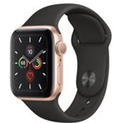 Watch Series 5 (2019) GPS + Cellular 44 mm - Aluminium - Sportarmband Schwarz - Apple - Modalova