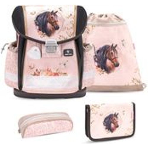 Rucksack Classy ergonomisches Schulranzen-Set 4-Teile "Horse Chestnut" - Belmil - Modalova