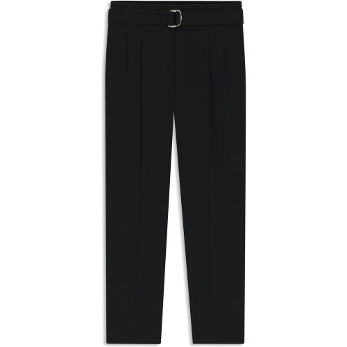 Pantalon court Regular en crêpe infroissable - Boss - Modalova